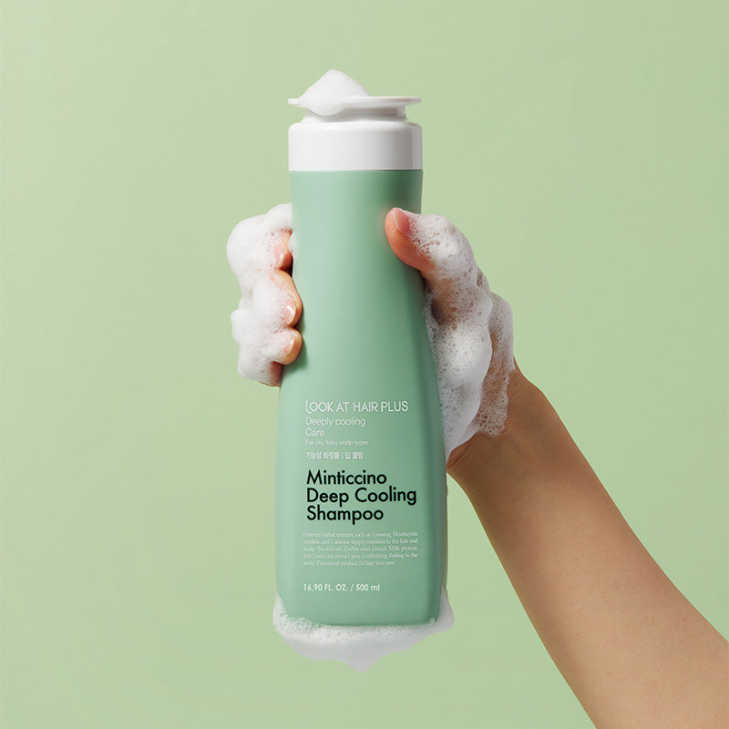 Look At Hair Plus Minticcino Deep Cooling Shampoo
