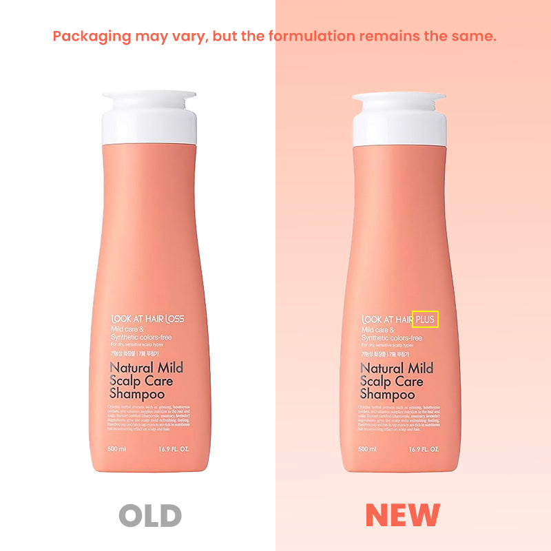 Look At Hair Plus Natural Mild Scalp Care Shampoo