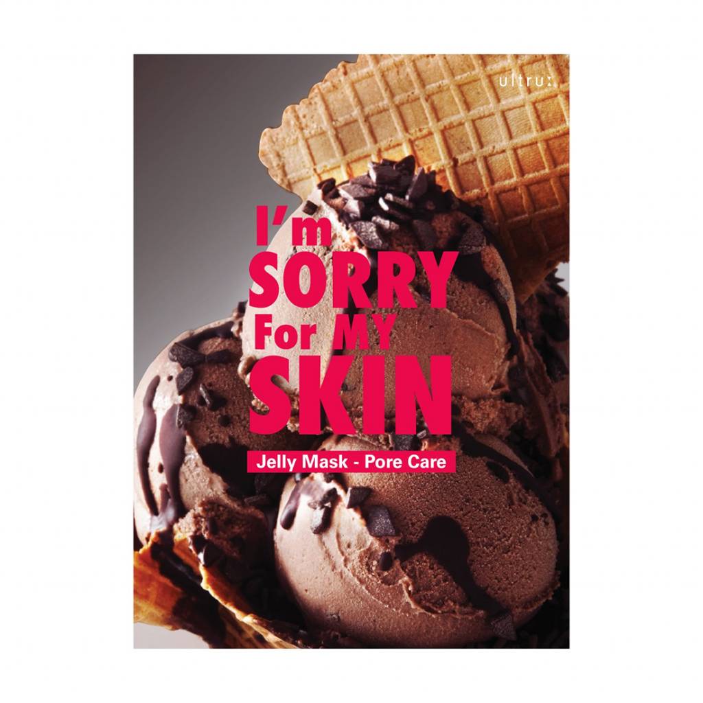 Ultru I'm Sorry For My Skin Pore Care Jelly Mask - Korean-Skincare